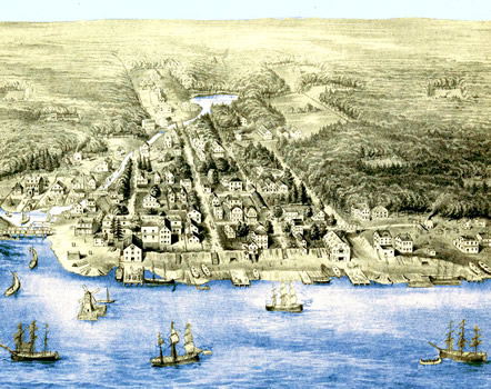 Pennsylvania Harbor in 1702